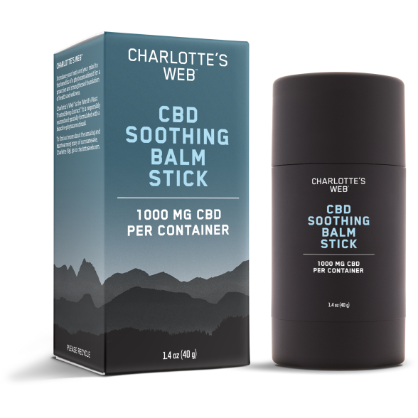 Charlotte's Web - CBD Soothing Balm Stick (1.4 Ounces) (40 Grams) (Copy) - 