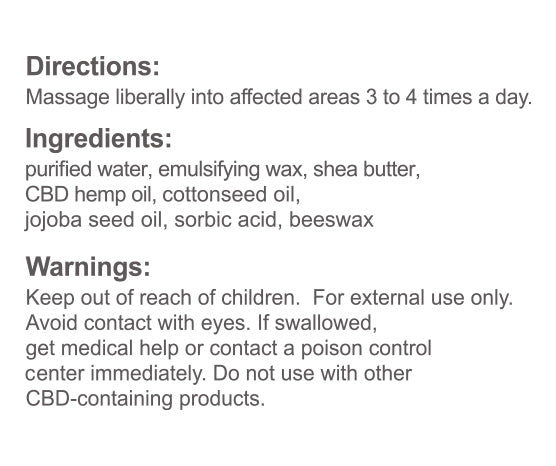 Unscented Massage Cream (200 Grams)