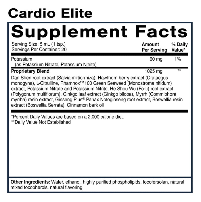 Cardio Elite (100 mL) (3.38 Fluid Ounces)