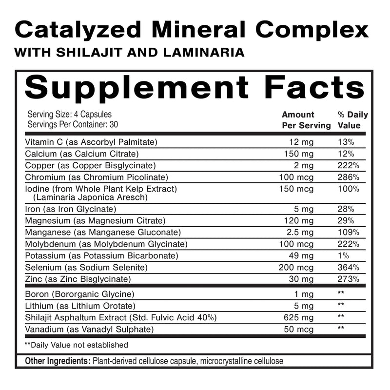 Dr. Shade's Catalyzed Mineral Complex