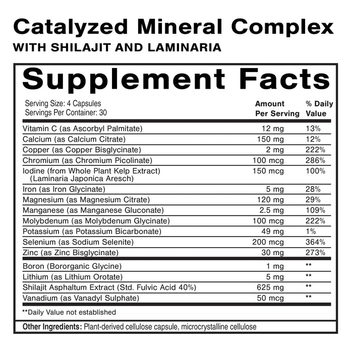 Dr. Shade's Catalyzed Mineral Complex