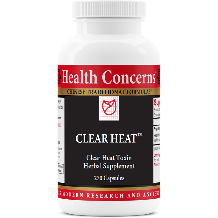 Health Concerns - Clear Heat - 270 Capsules 