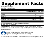 CoQmax Ubiquinol 200 mg (30 Softgels)
