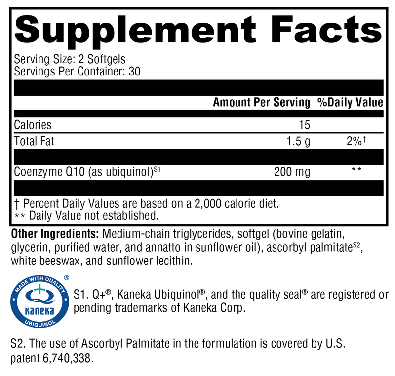 CoQmax Ubiquinol (60 Softgels)