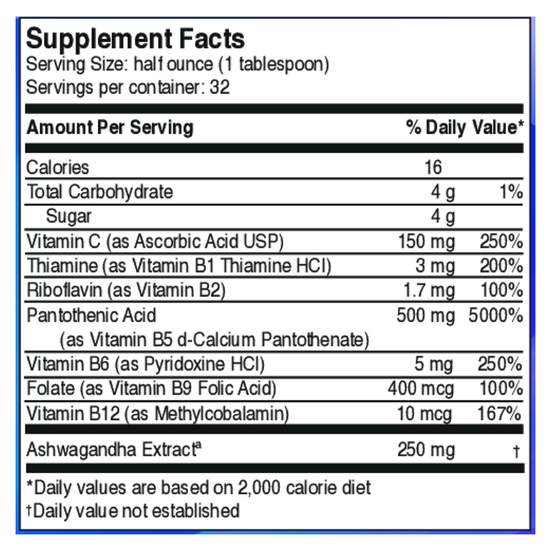 Liquid Adrenal Balance and Stress Defense (473 ml)