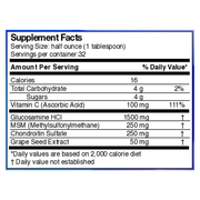 Liquid Glucosamine 1500-Chondroitin-MSM (473 ml)