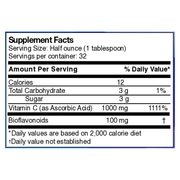 Liquid Vitamin C + Bioflavonoids (473 ml)