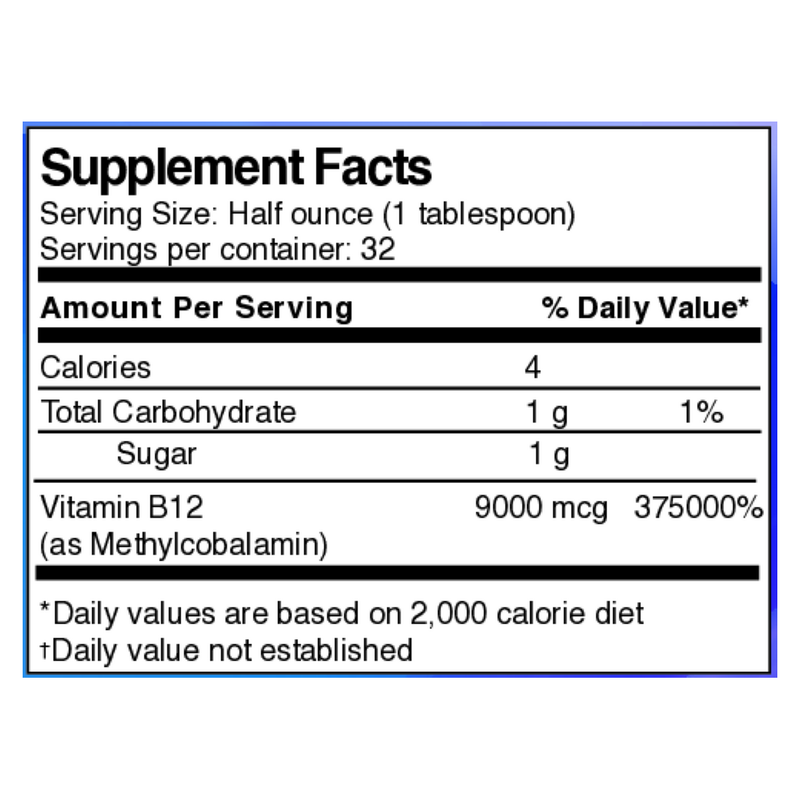 Liquid Vitamin B12 Triple Strength (473 ml)