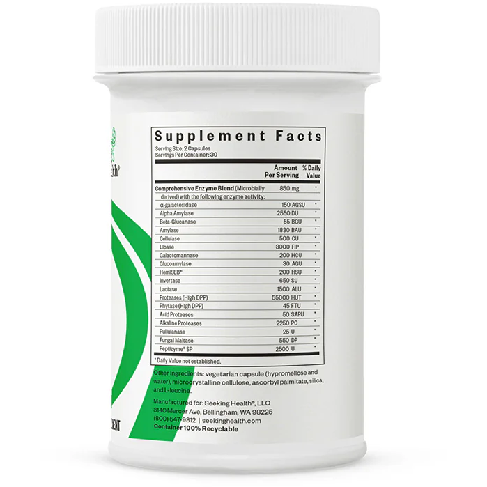 Digestive Enzymes (60 Capsules)