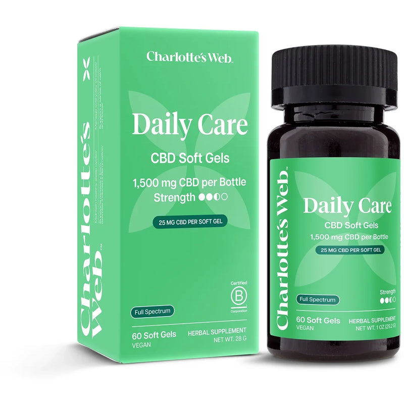 Daily Care CBD Soft Gels (60 Softgels)