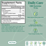 Hemp Extract-Infused Gummies (THC-Free) (Peach Mango Flavor) (60 Gummies)