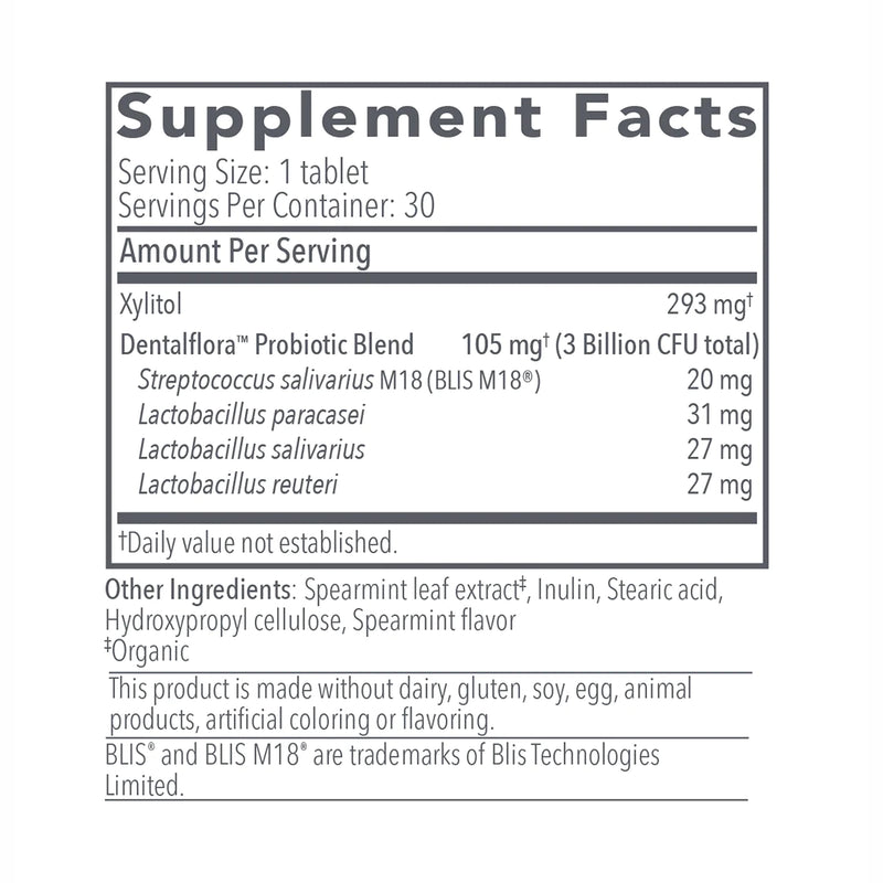 Dentalflora (30 Mint Tablets)