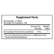 Serraflazyme (Serratia Peptidase 5mg) (100 Tablets)