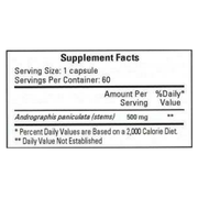 Restenoril (Andrographis 4:1) (60 Capsules)