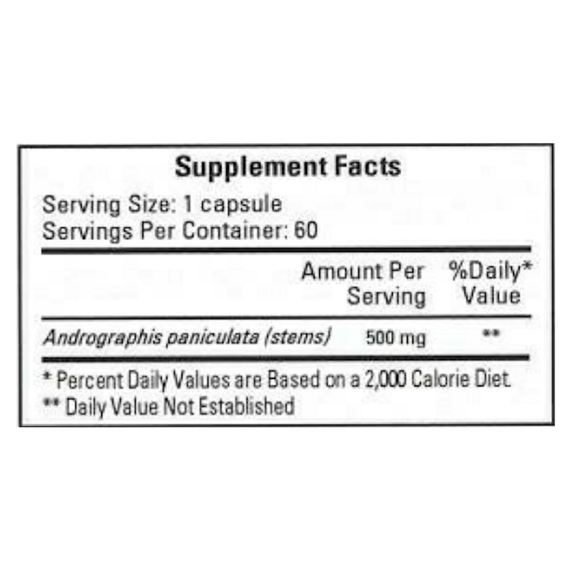 Restenoril (Andrographis 4:1) (60 Capsules)