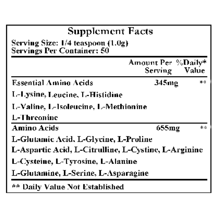 Amino Acid Crystals (Free-Form) (50 g)