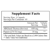 LTP(Lyphoactivated Thymic Peptides) (60 Capsules)