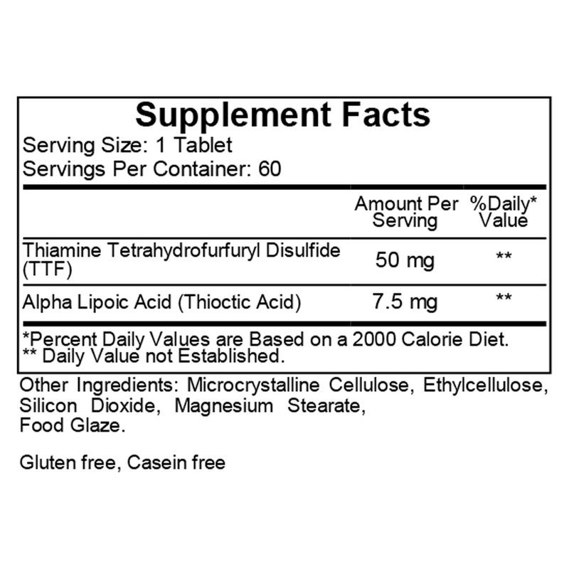Lipothiamine (60 Tablets)