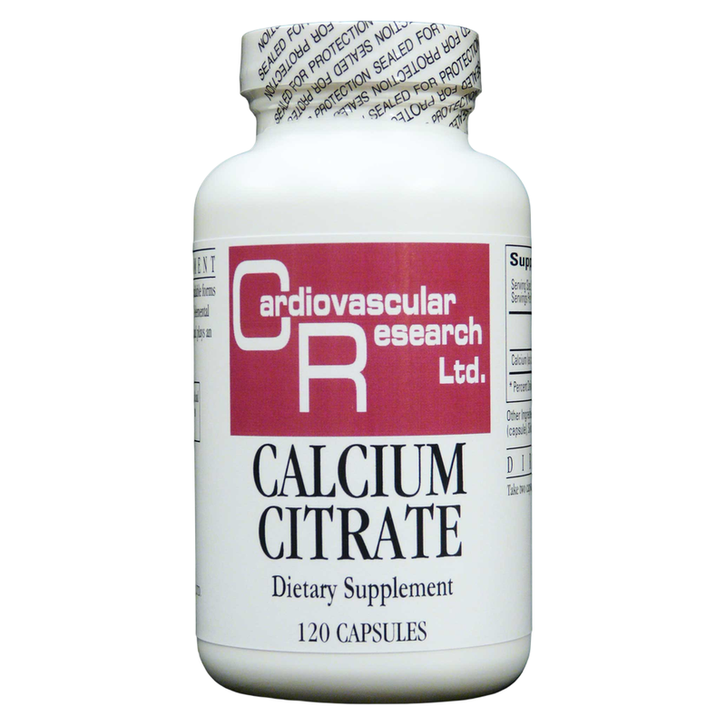 Calcium Citrate (120 Capsules)