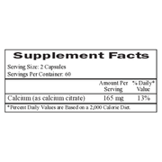 Calcium Citrate (120 Capsules)