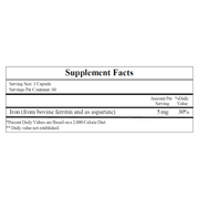 Ferritin (60 Capsules)