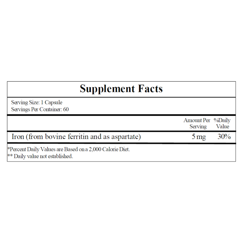 Ferritin (60 Capsules)