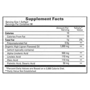 FlaxSeed Oil 1000mg (90 Softgels)