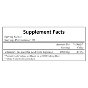 Vitamin C-1000 (from tapioca) (90 Capsules)
