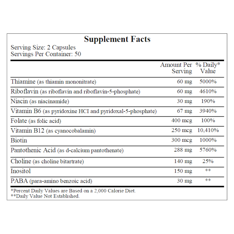 Co-Enzyme B Complex (100 Capsules)