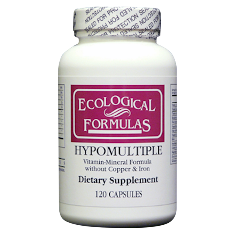 Hypomultiple w/o fe and cu (120 Capsules)