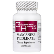 Manganese Picolinate 20mg (60 Capsules)