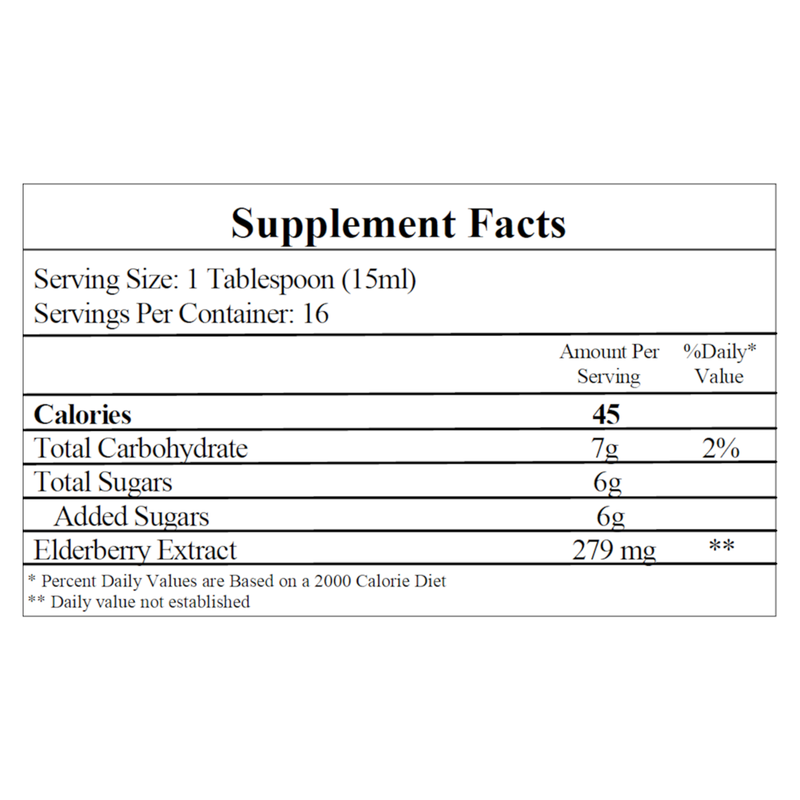 Black Elderberry Extract (237 ml)