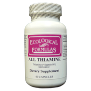 All Thiamine (fat soluble B1 - TTFD, 50mg capsule)
