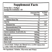Borage Oil GLA-240 (60 Softgels)