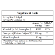 CoQ10 100mg (30 Softgels)