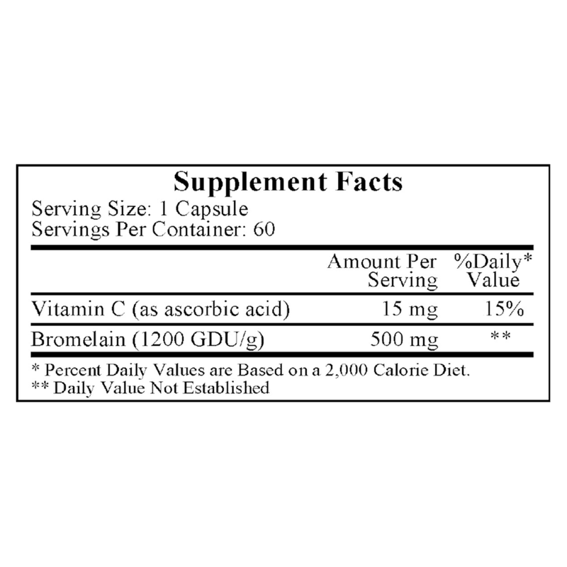 Inflazyme 500mg (60 Capsules)