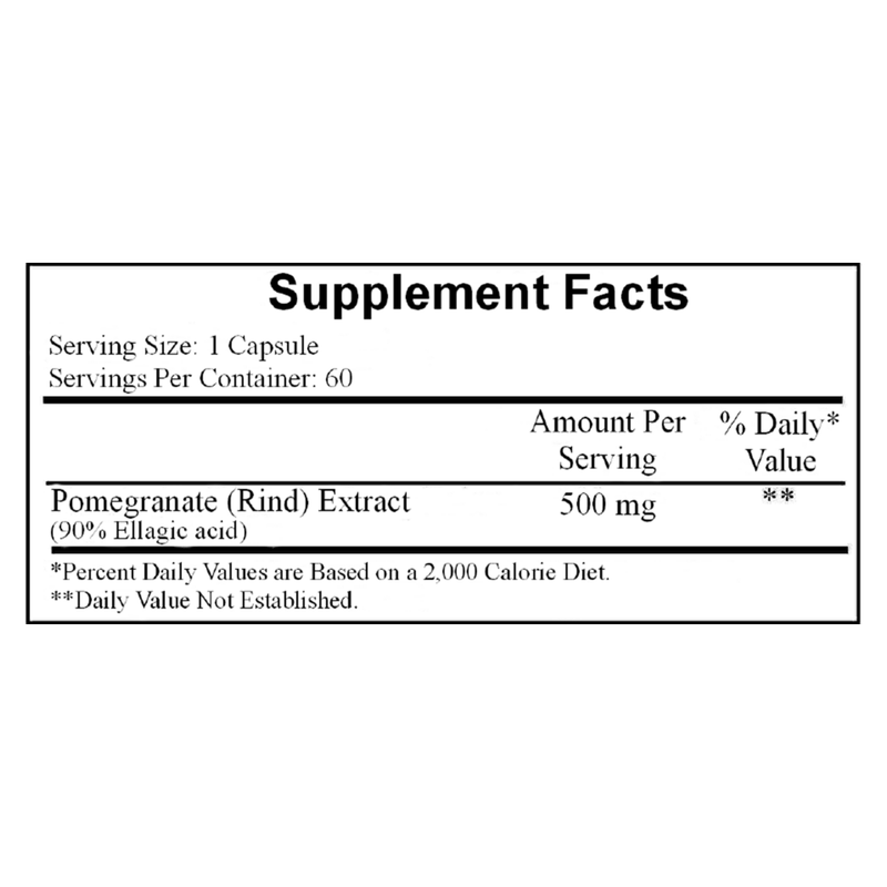 Ellagic 500mg (60 Capsules)