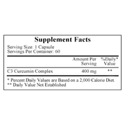 Curcumin C3 Complex (60 Capsules)