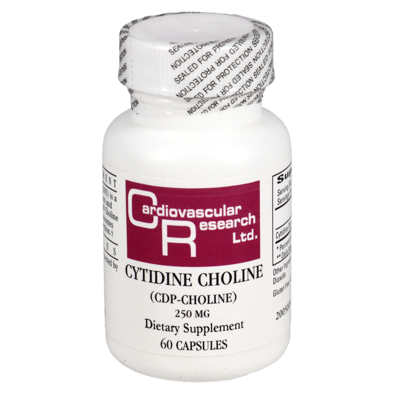 Cytidine Choline/CDP 250mg (60 Capsules)