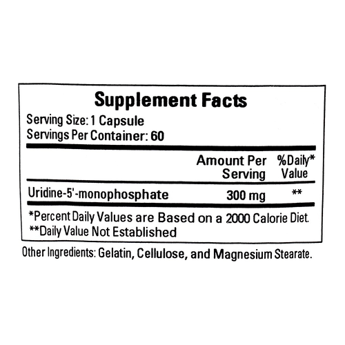 Uridine-300 (60 Capsules)