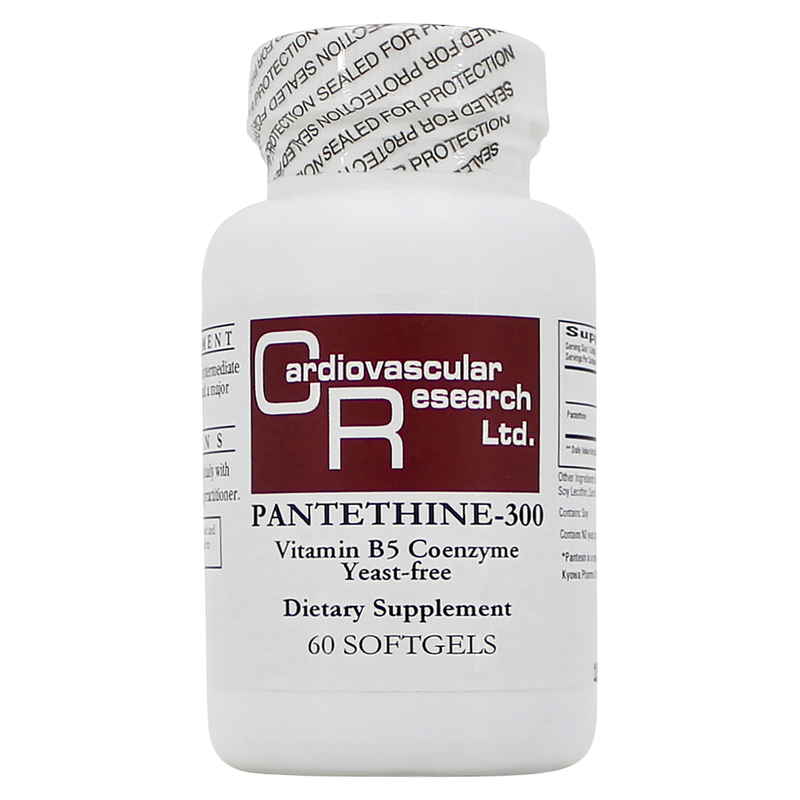 Pantethine 300mg (Pantesin) (60 Softgels)