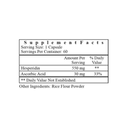 HESPERIDIN (60 Capsules)