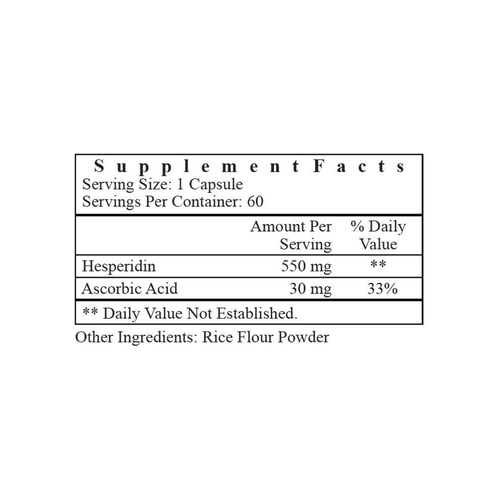 HESPERIDIN (60 Capsules)