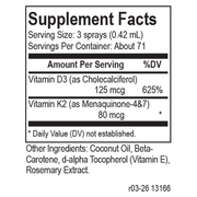 D3 K2 Lipo Spray (29 ml)