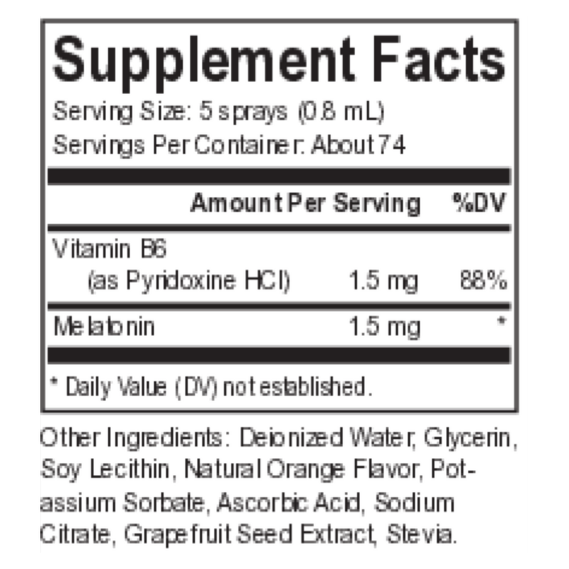 Melatonin Spray (59 ml)