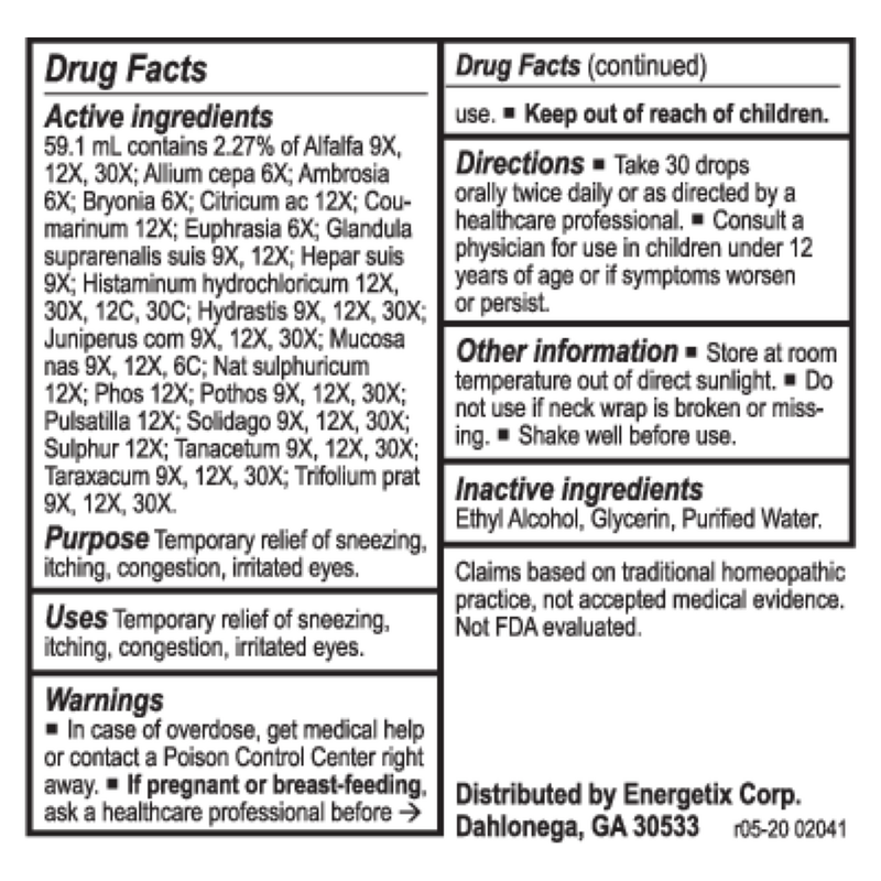 Aller-Chord A (Airborne Allergens) (59 ml)