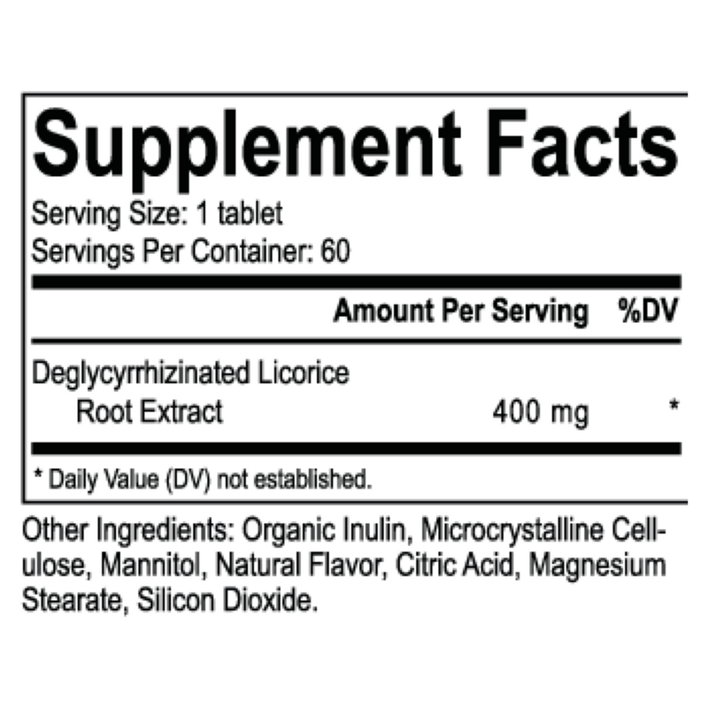 DGL Chewable (60 Tablets)
