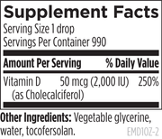 Hi-Po Emulsi-D3 (30mL) Supplement Facts