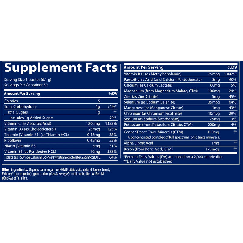 Power Pak (Grape) (30 Packets)