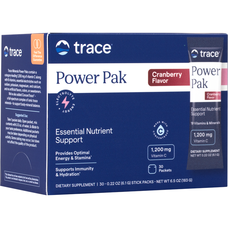 Power Pak Electrolyte Cranberry (30 Packets)